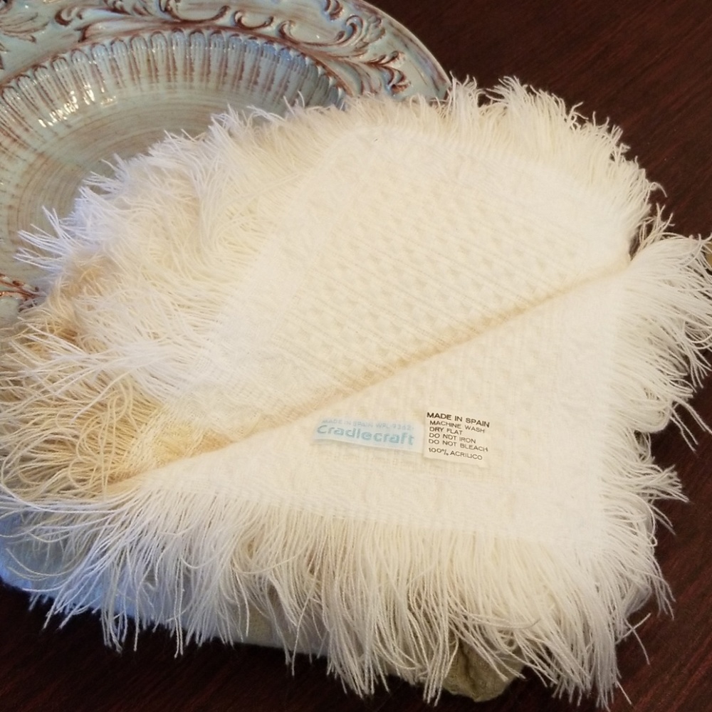 Baby Blanket made in Spain NWOT